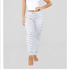 Fashion Nova - Stripped PJ Pants - NEVER WORN